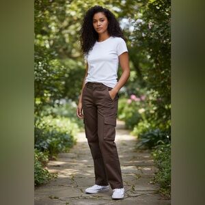 Brown Cargo Pants